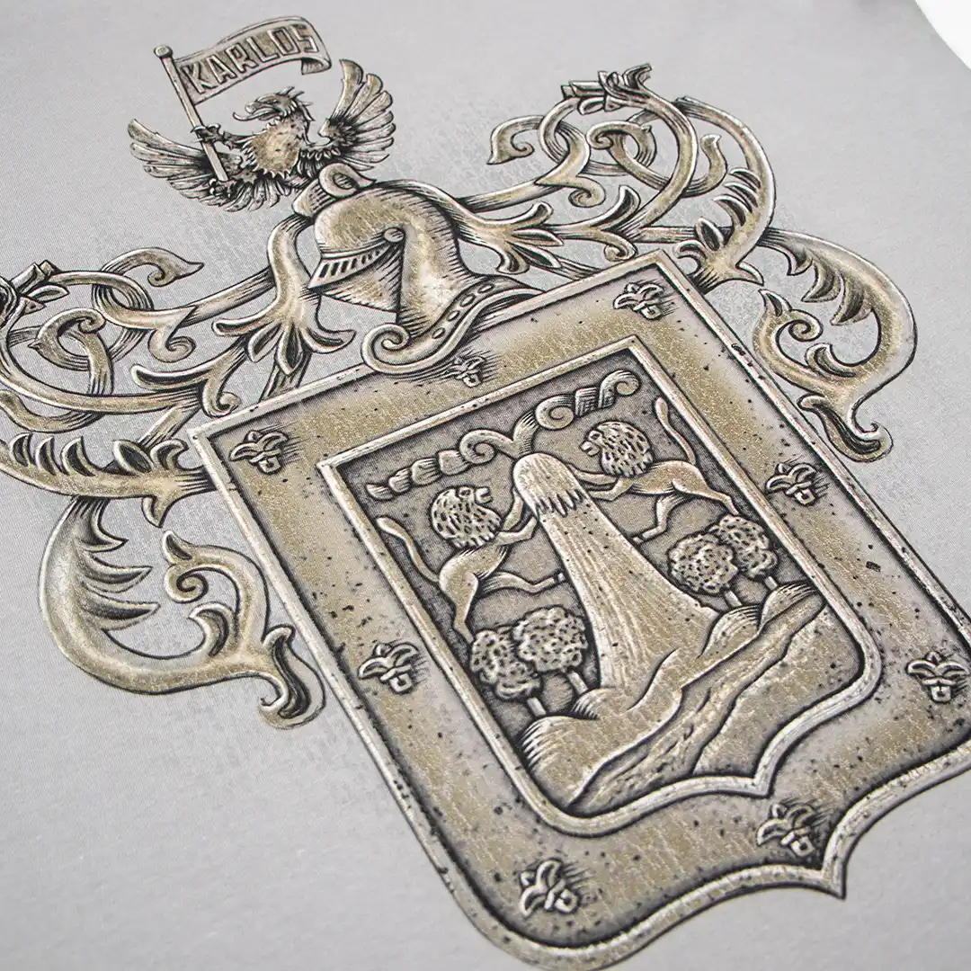 Escudo de Arequipa Polo Para Caballero LOOCH Diseño Heráldica