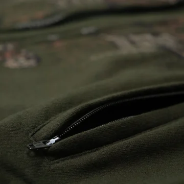 Aia Paec polera plano detalle cierre bolsillo Aia Paec Polera Para hombre LOOCH Diseño Preinca - Inca