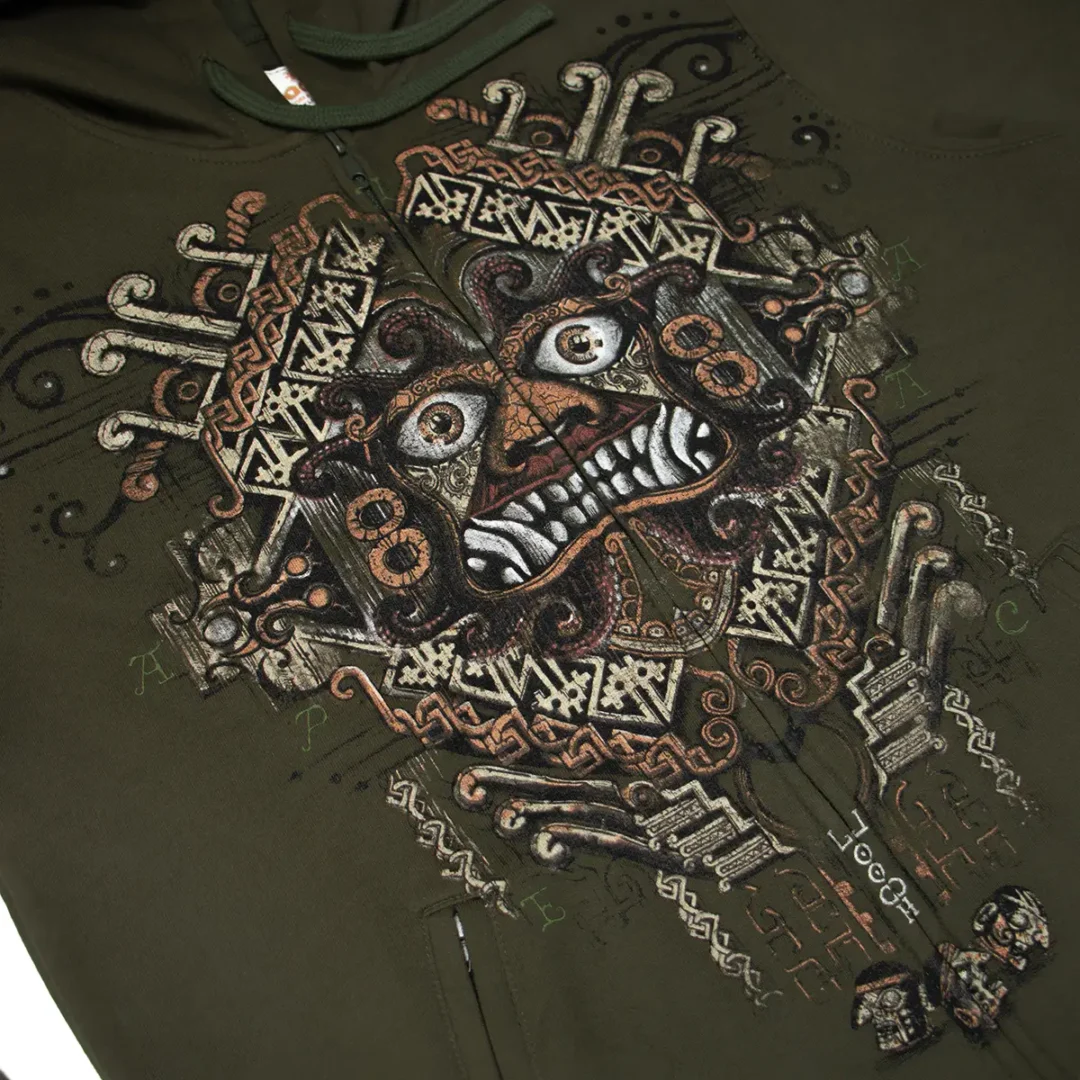 Aia paec polera plano diseño Aia Paec Polera Para hombre LOOCH Diseño Preinca - Inca