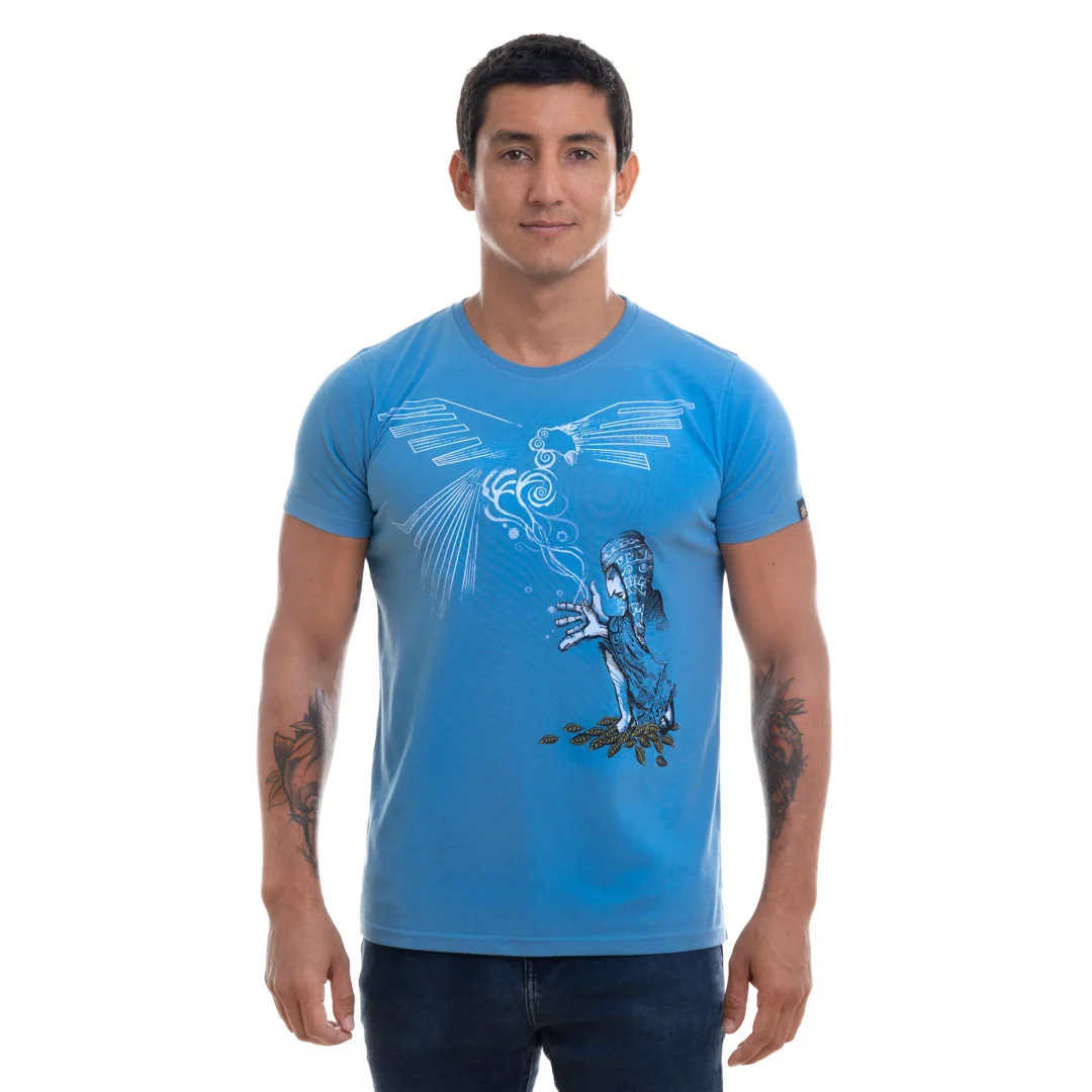 Brujo andino Polo Hombre modelo Brujo andino Polo Hombre modelo