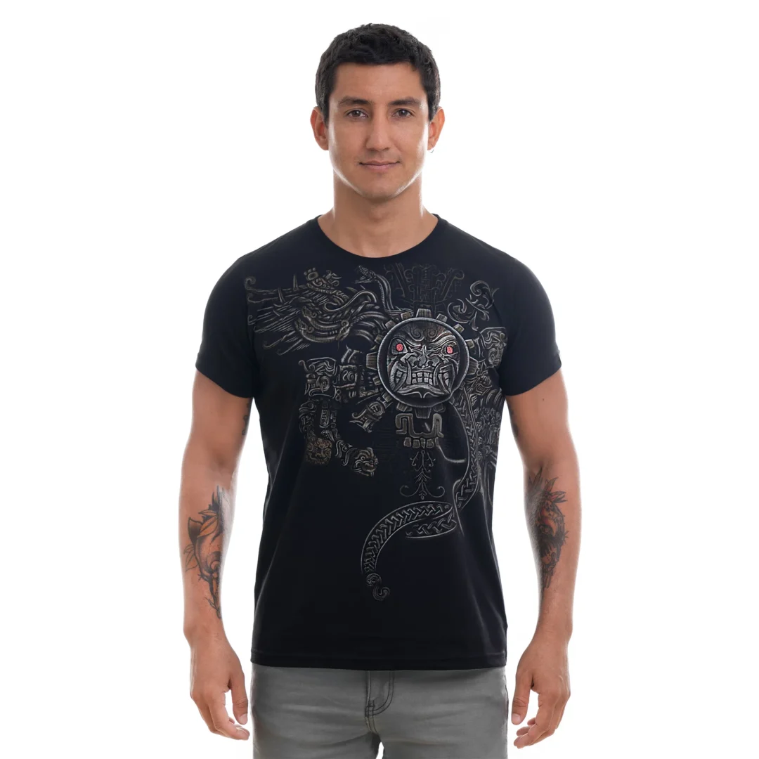 Cabezas Clavas Chavín Polo Hombre modelo Cabezas Clavas Chavín Polo Hombre modelo