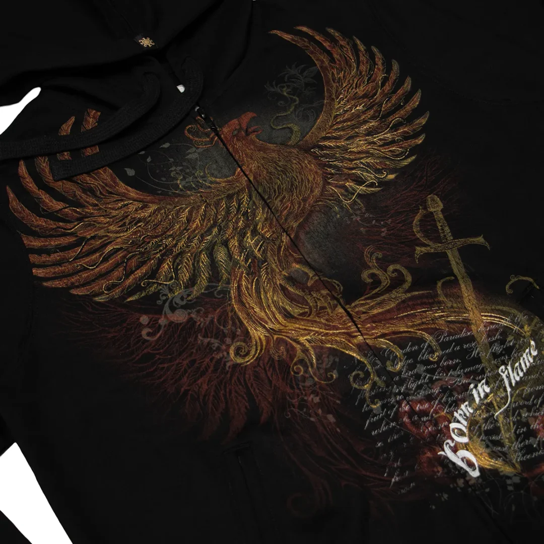 Fénix polera plano diseño Fénix Polera Para Caballero LOOCH Diseño Griego