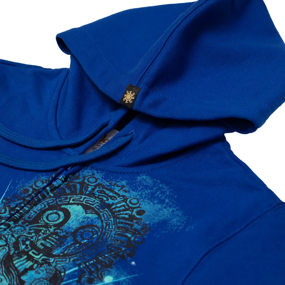 Manco Cápac y Mama Ocllo polera plano detalle Manco Cápac y Mama Ocllo Polera Para Caballero LOOCH Diseño Pre-Inca