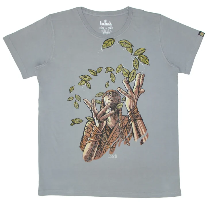 Ritual con hojas de coca