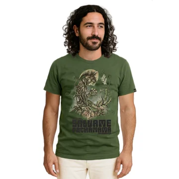 Salvame Pachamama-verde-redondo-caballero