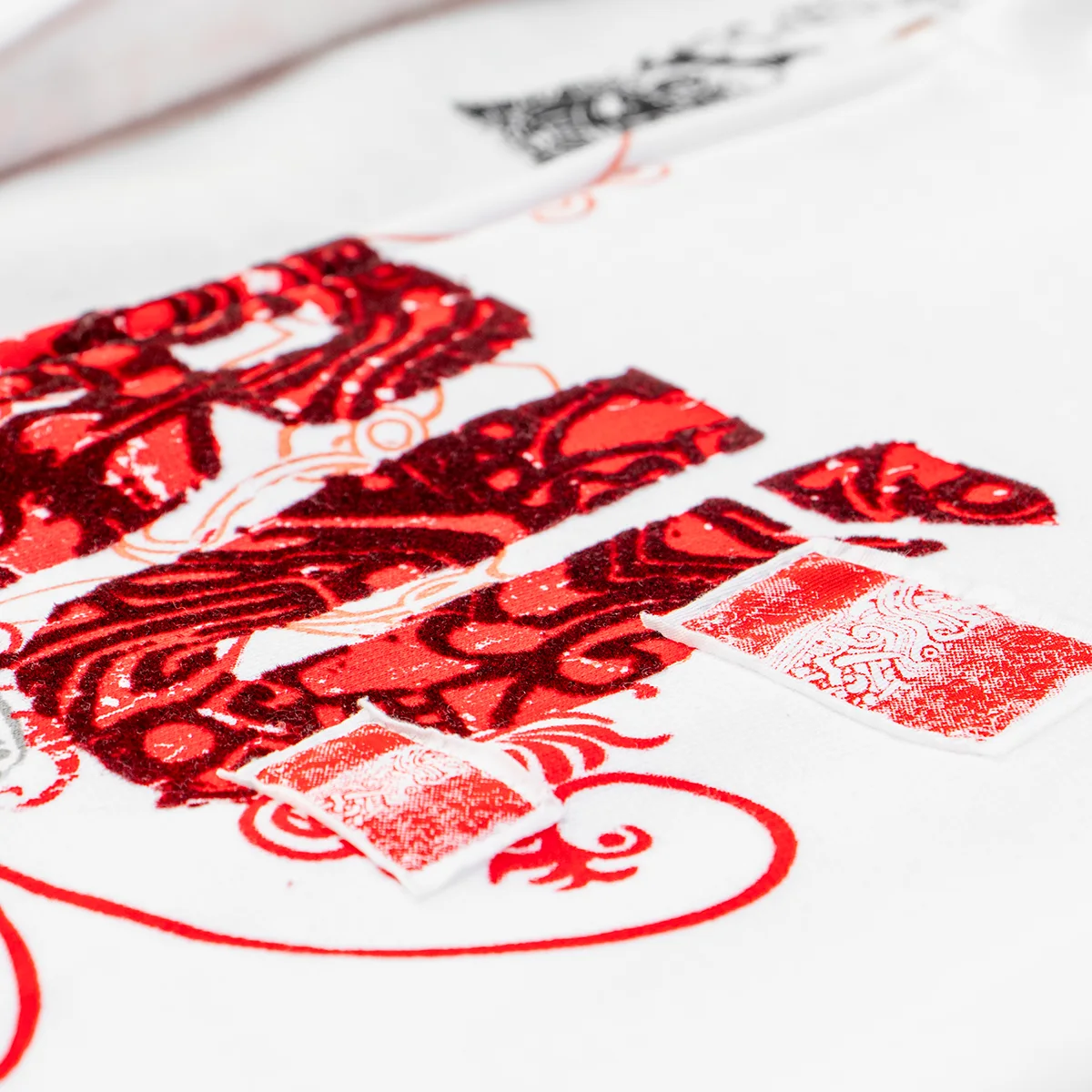 Somos libres polera plano detalle parches Somos Libres Polera Para hombre LOOCH Diseño Misceláneo