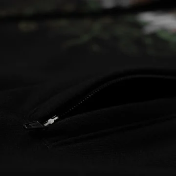 Supay polera plano detalle cierre bolsillo Supay Polera Para hombre LOOCH Diseño Preinca - Inca