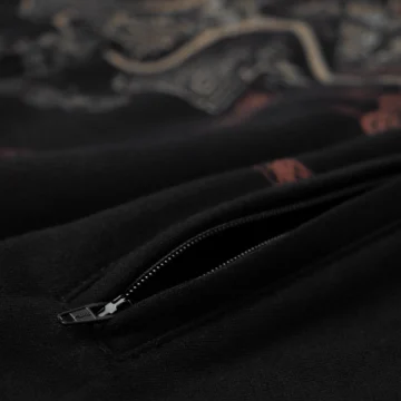 dios sicán polera plano detalle cierre bolsillo Dios Sicán Polera Para Caballero LOOCH Diseño Pre-Inca