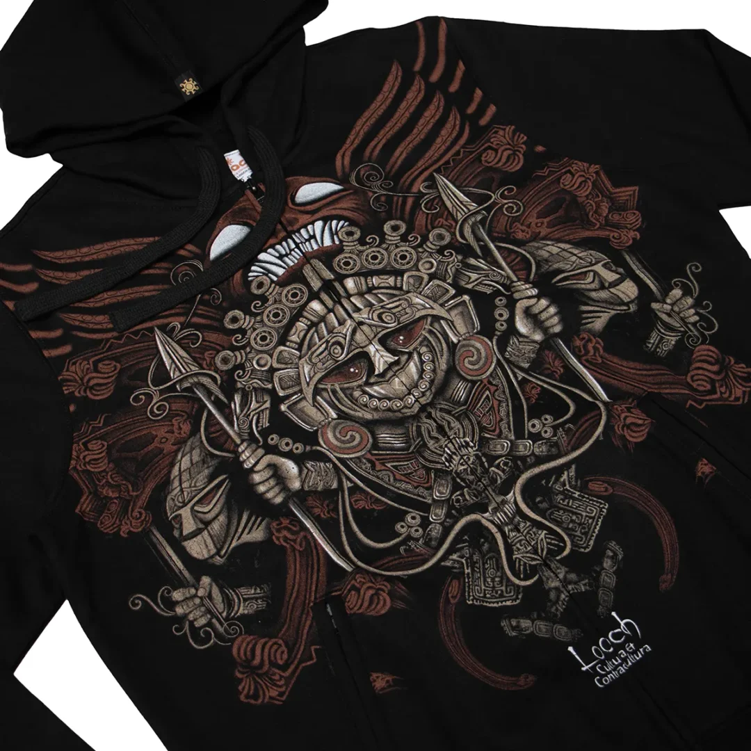 dios sicán polera plano diseño Dios Sicán Polera Para Caballero LOOCH Diseño Pre-Inca