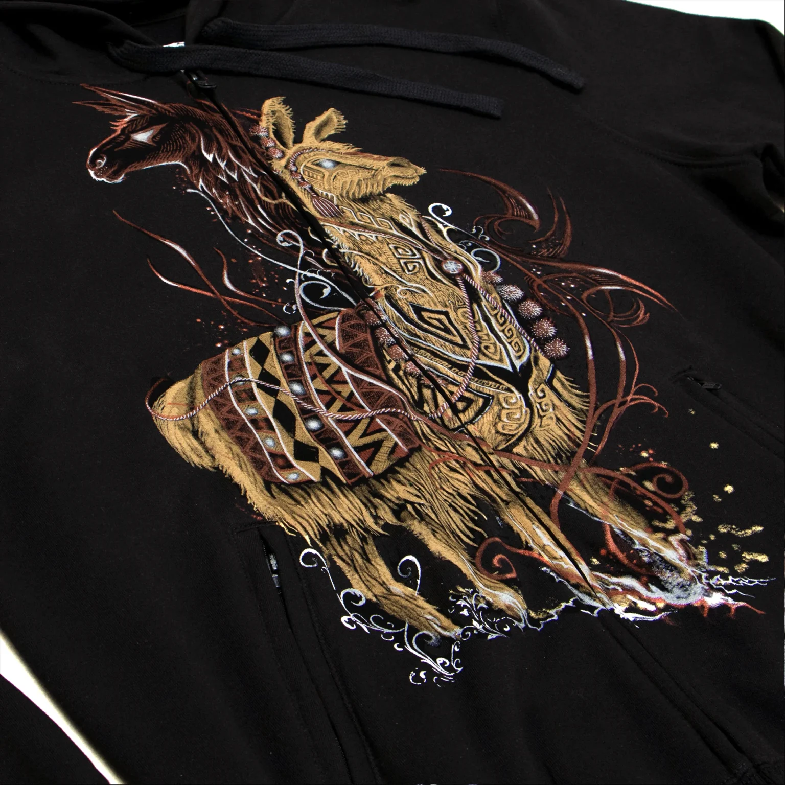 Detalle Polera Llama Detalle Polera Llama